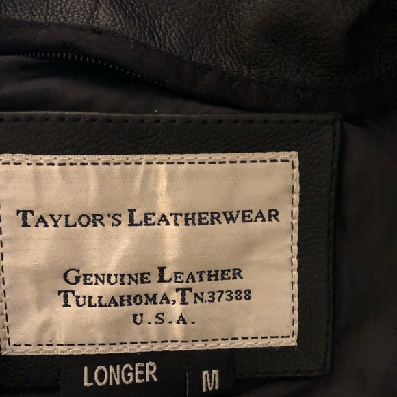 Brand New Police Leather Motorcycle Jacket